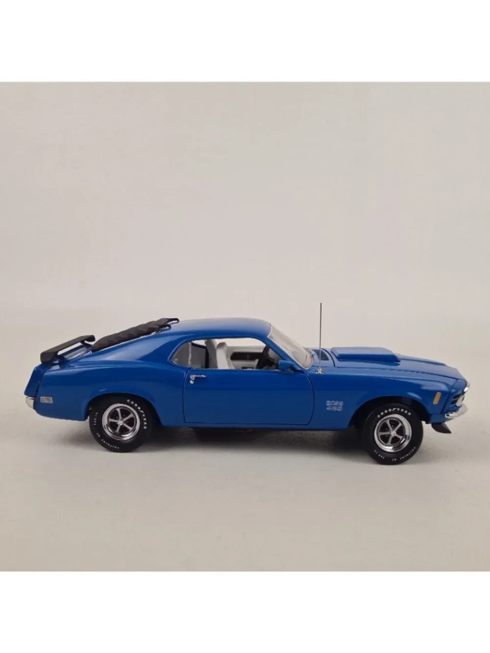Franklin Mint Precision 1970 Ford Boss 429 Mustang Blue 1:24 DieCast B11WH07